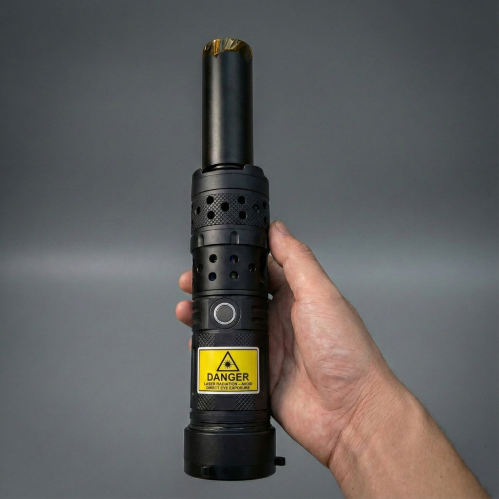 Pacifista™ - High-Power 120W Laser Burning Tool with Light