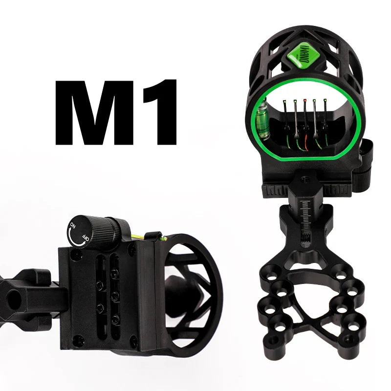 Pacifista™ - LW-M1 5-Pin Fixed Archery Bow Sight