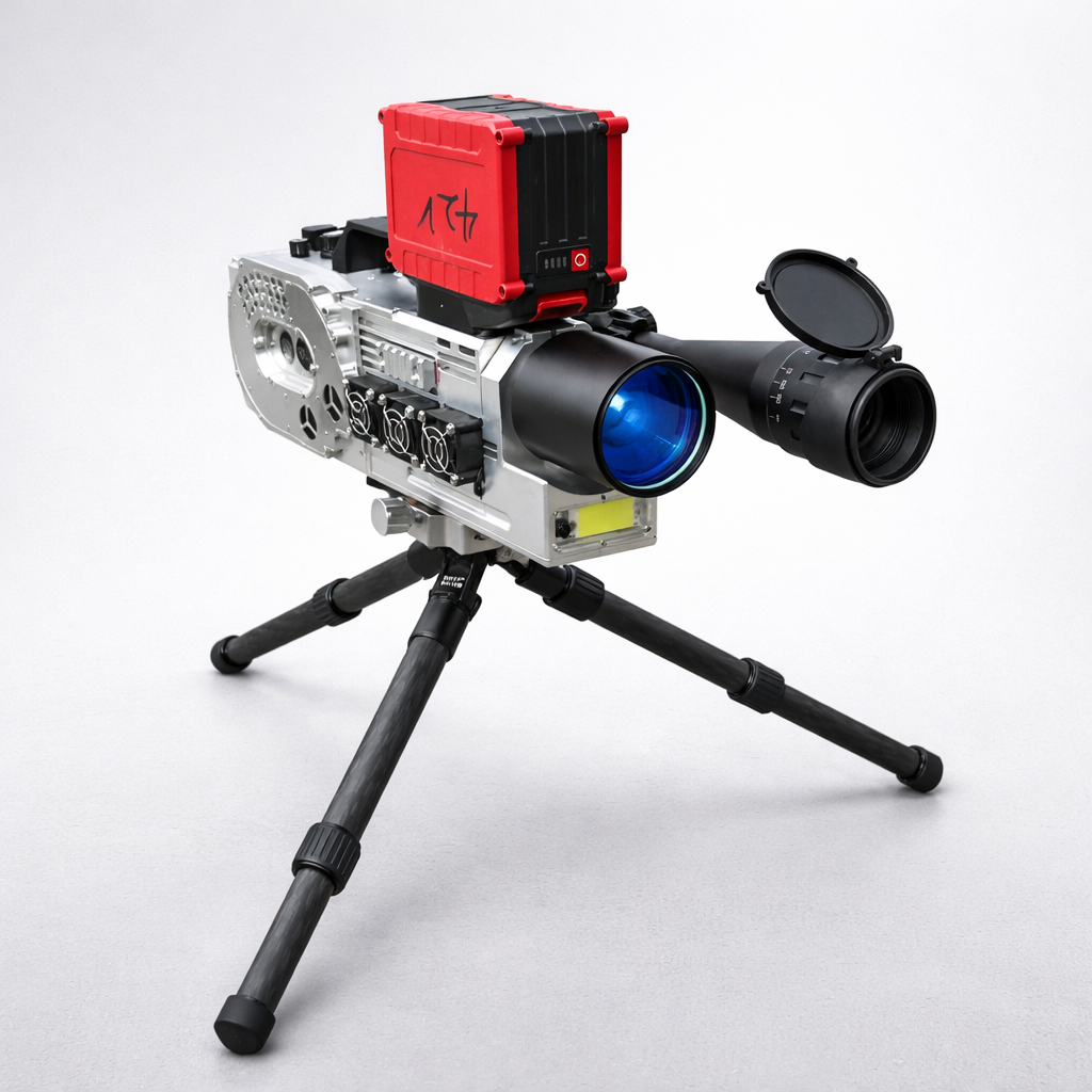 Pacifista™ - 500W Long-Range Portable Laser Focusing Cannon