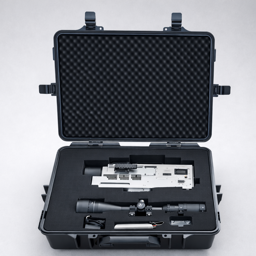 Pacifista™ - 500W Long-Range Portable Laser Focusing Cannon