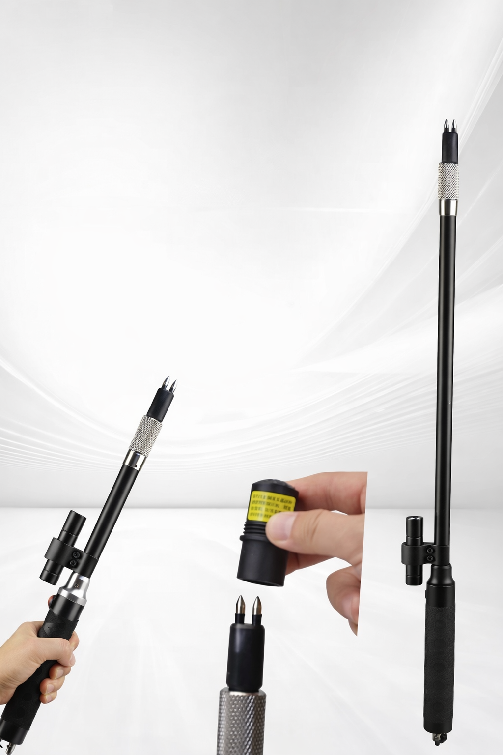 Pacifista™ - Waterproof Electric Livestock Prod Aluminum Handle