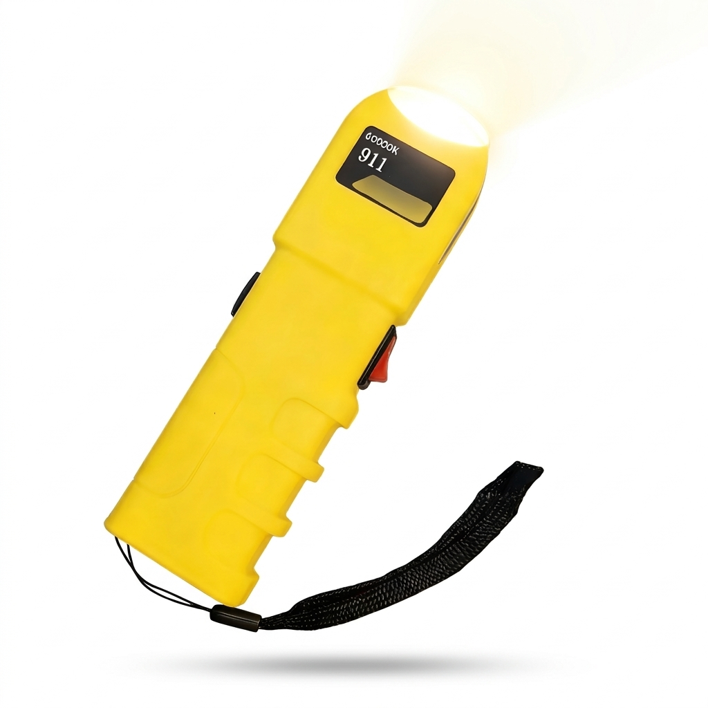 Pacifista™ - High-Voltage Stun Flashlight Tactical Security Light